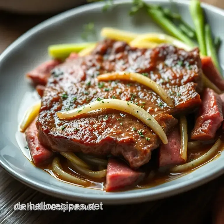 Rindfleisch mit Zwiebeln – So schmeckt&#039 s wie beim Chinesen! presentation