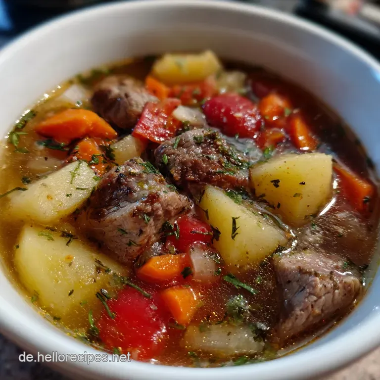 Rindfleischsuppe mit Gemse: Der klare Seelenw&auml;rmer