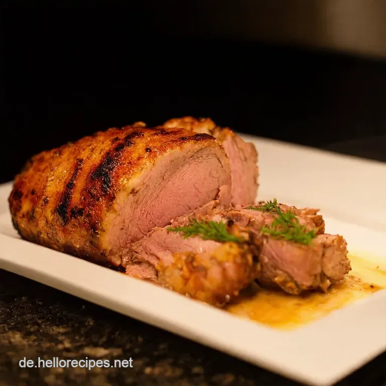 Rollbraten Vom Grill Saftig Knusprig K&ouml;stlich presentation