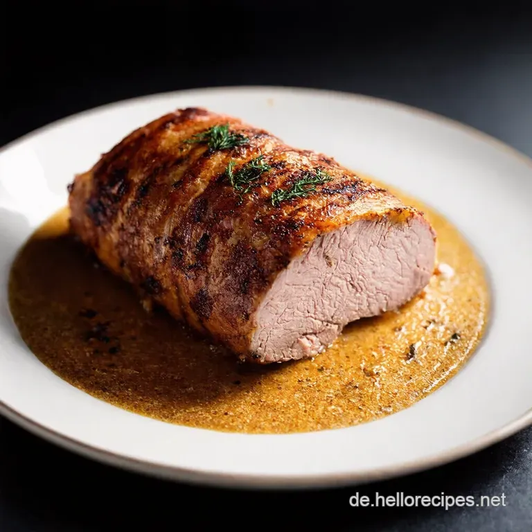 Rollbraten vom Grill Saftig Knusprig K&ouml;stlich