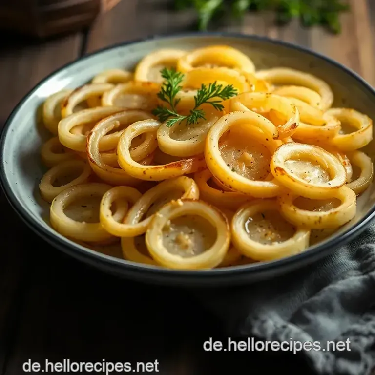 Röstzwiebeln – Knusprige Zwiebel-Leckerbissen für Gammler und Gourmet presentation