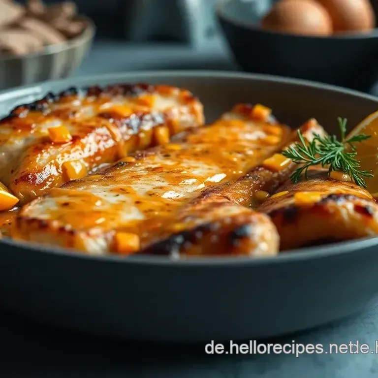 Saftig gebratene Entenbrust im Backofen mit Orangen-Ingwer-Sauce