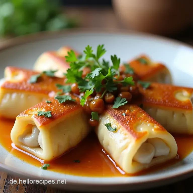 Saftige Potsticker GyozaJiaozi Rezept PanFried Pork Dumplings selber machen