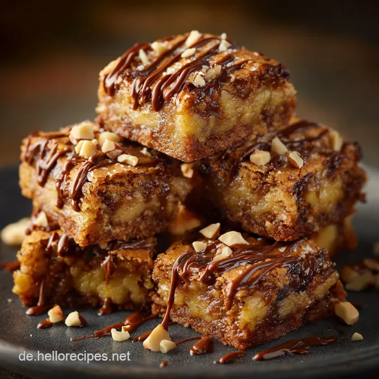 Die Ultimativen Saftigen BrownButter Blondies mit Karamellnote