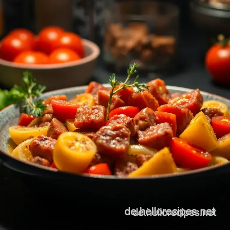 Saftige Schaschlik-Spieße vom Grill mit würziger Marinade presentation