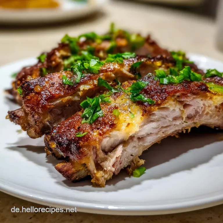 Saftige Spareribs: Ultimatives Rezept F&uuml;r Zartheit Pur presentation