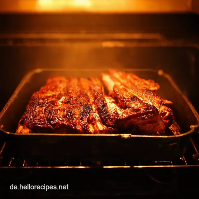 Saftige Spareribs Aus Dem Ofen Zart Wie Butter presentation
