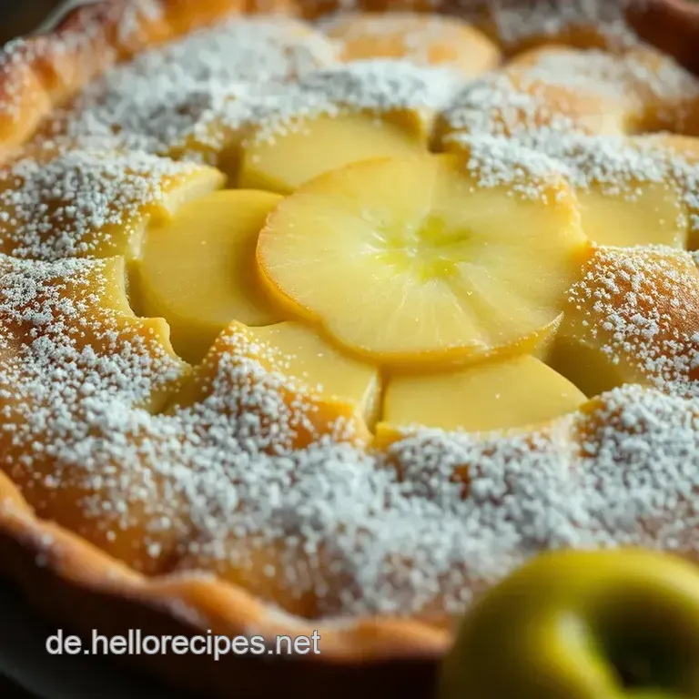 Saftiger Apfelkuchen nach Landfrauenart presentation