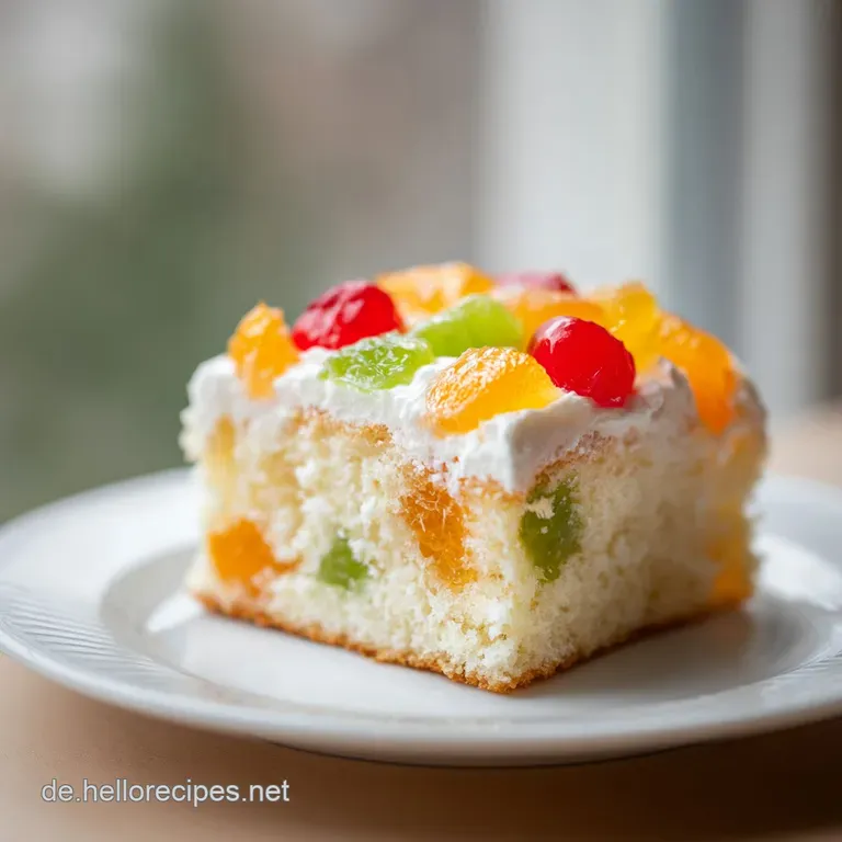 Saftiger Fanta Kuchen vom Blech