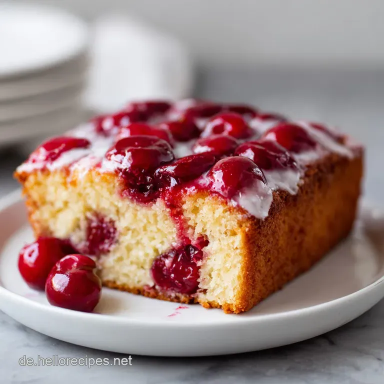 Rezept f&uuml;r Kirschkuchen mit Streuseln