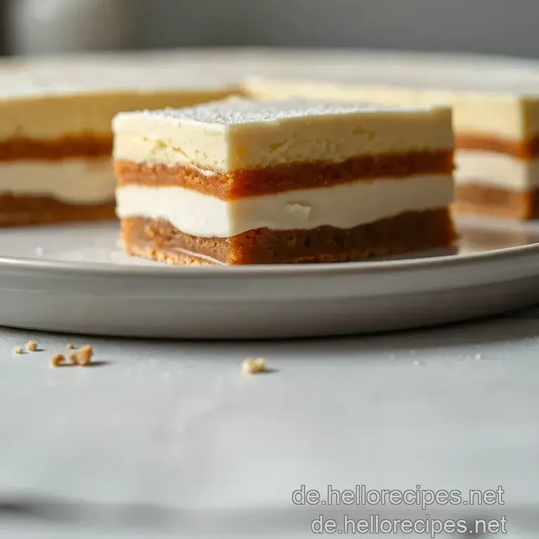 Saftiger Quarkkuchen nach Hausfrauenart presentation