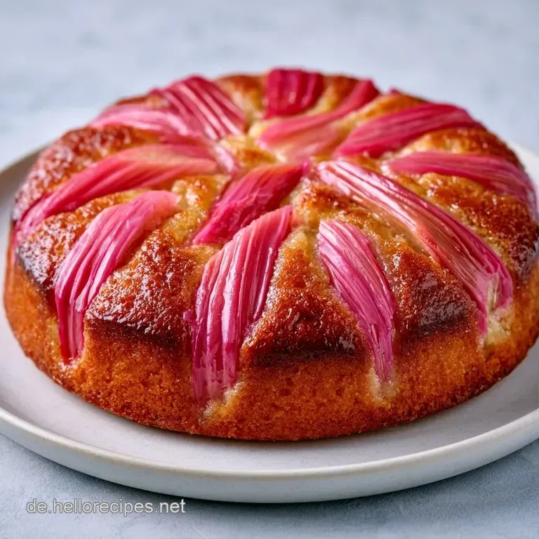 Ein St&uuml;ck zarter Puddingkuchen auf einem wei&szlig;en Porzellanteller, garniert mit einer frischen, gr&uuml;nen Minzspitze.