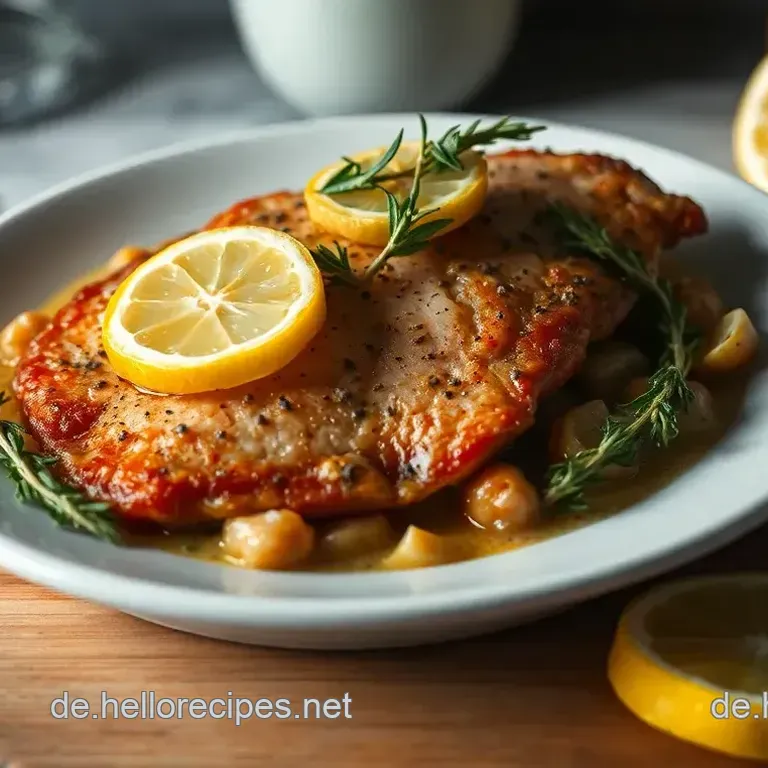Saftiges Hähnchenbrustfilet mit Kräutern und Zitrone – Ein einfaches Rezept