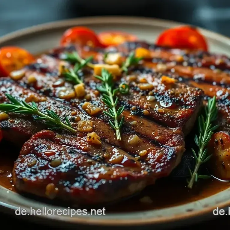 Saftiges Nackensteak à la Grillmeister: Würzig und zart!