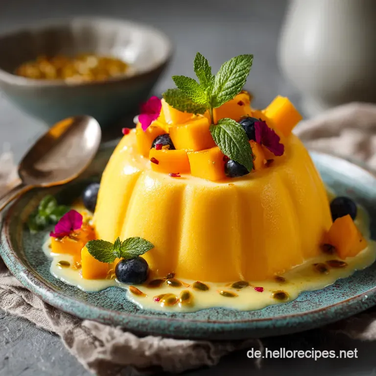 Mango Eis Rezept: Cremig Samtig Und Fast Ohne Zucker (Kalorienarm) presentation