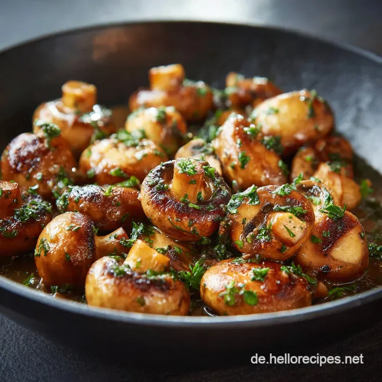 Feurige Pilzpfanne Scharfe Champignons à la Chef Der perfekte TapasKick