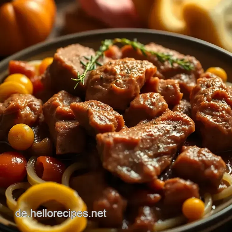 Schichtfleisch nach Hausmacherart presentation