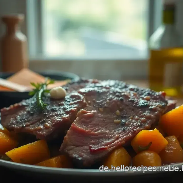 Saftige hohe rippe vom Rind: Mein geheimes Rezept für den perfekten Schmorbraten