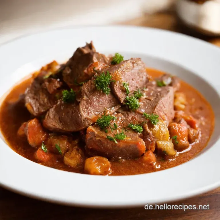 Schmutziger Reis Mit Hackfleisch presentation