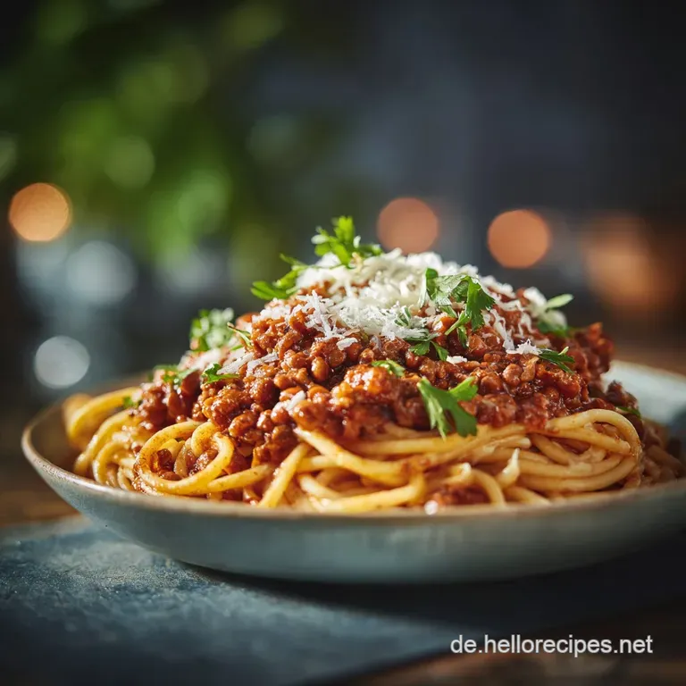 Linsenbolognese: Die Blitzschnelle Umami-Reiche Bolo in Unter 60 Minuten. presentation