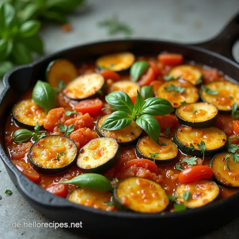 Schnelle ZucchiniKichererbsenPfanne mit Feta 35 Min
