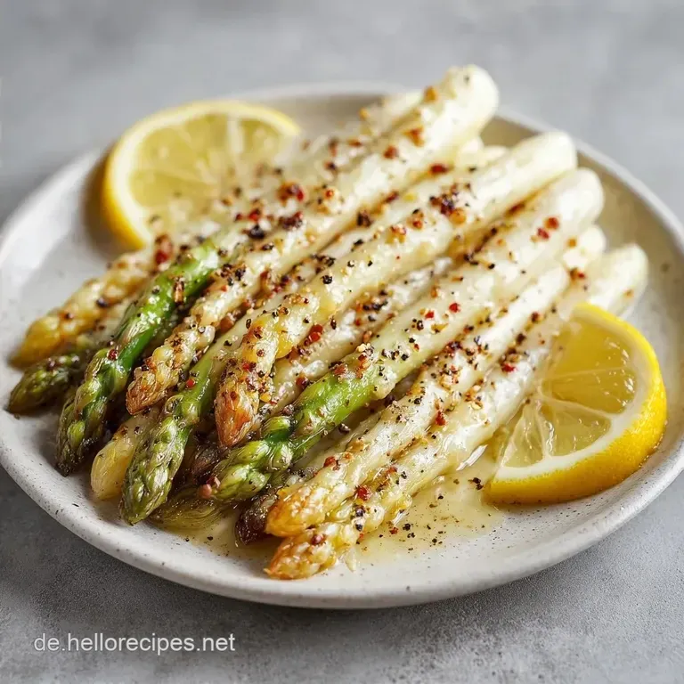 Schneller Airfryer Spargel: Knackig & Nussig