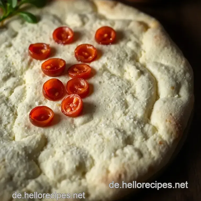 Schneller Pizzateig mit Backpulver – Für die Eilige Pizza presentation