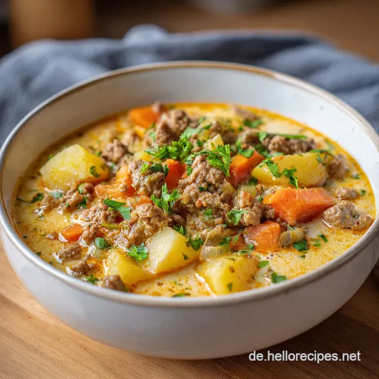 Der Schnelle Wikingertopf: Cremiges Gericht presentation