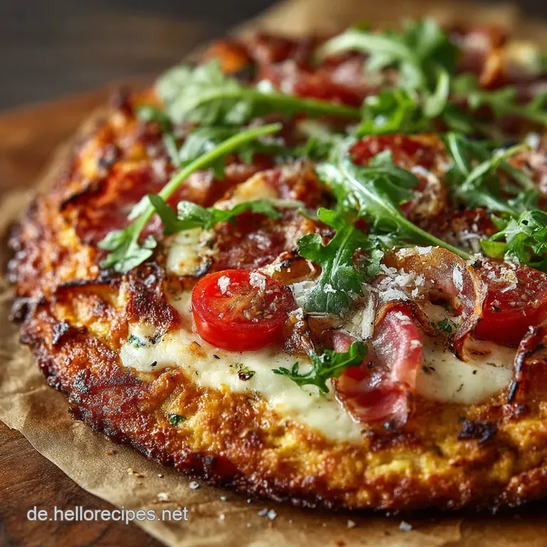 Die Ruckzuck Schüttelpizza Low Carb Blechliebe ohne Kneten presentation