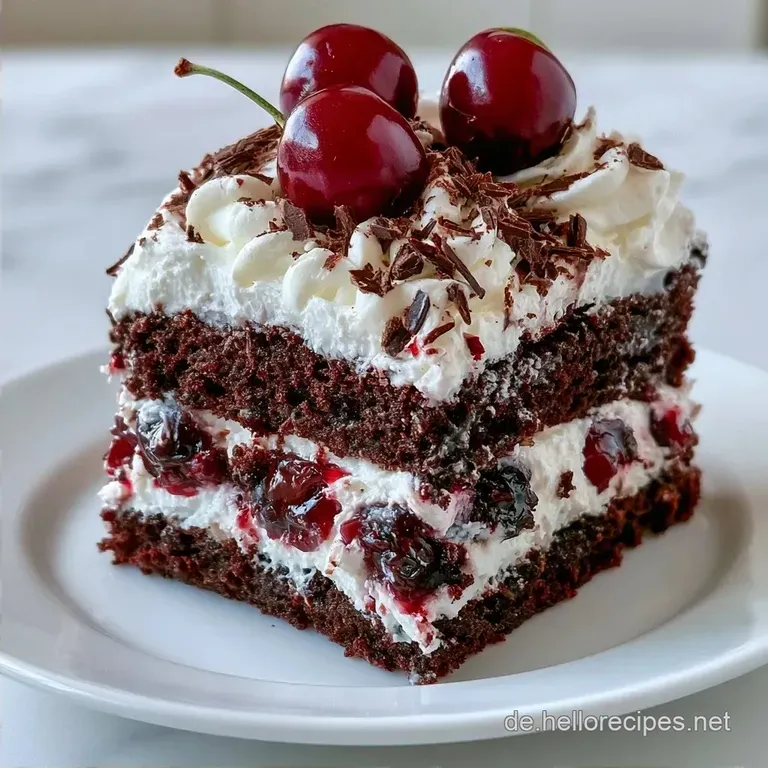 Klassische Schwarzw&auml;lder Kirschtorte
