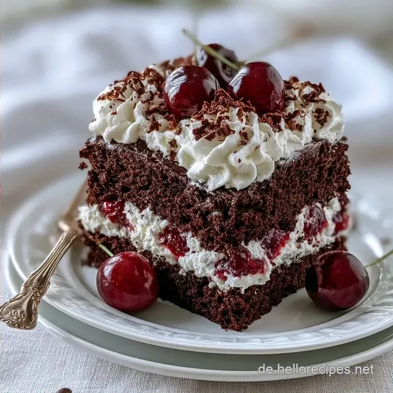 Schwarzw&auml;lder Kirschtorte mit Dinkelmehl
