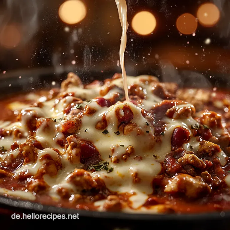 Cremiger Slow Cooker Hähnchen Chili Einfach Lecker