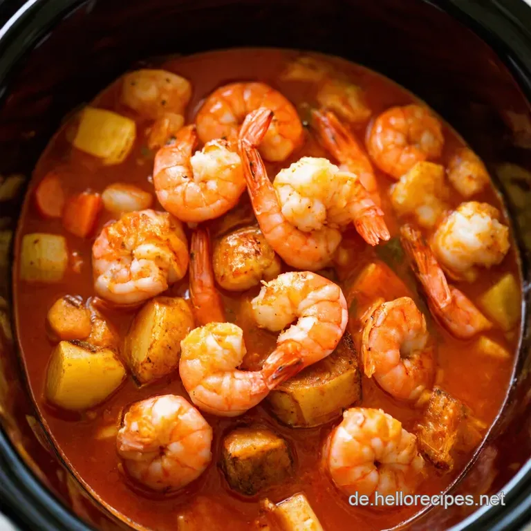 Slow Cooker Shrimp Boil S&uuml;dstaatenflair Aus Dem Schongarer presentation