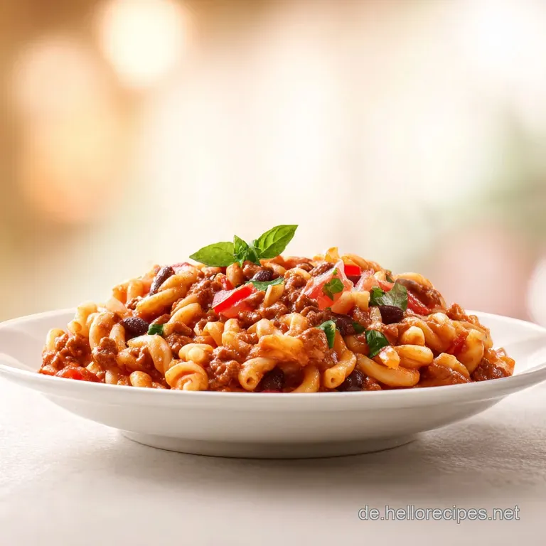 Slow Cooker Taco Pasta: Cremig und Herzhaft