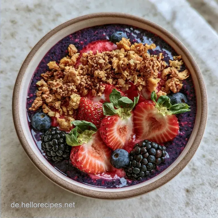 Smoothiebowl Selber Machen in 5 Minuten