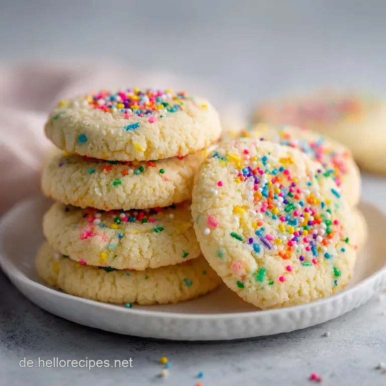 Soft Chewy Sugar Cookies: Samtige Textur