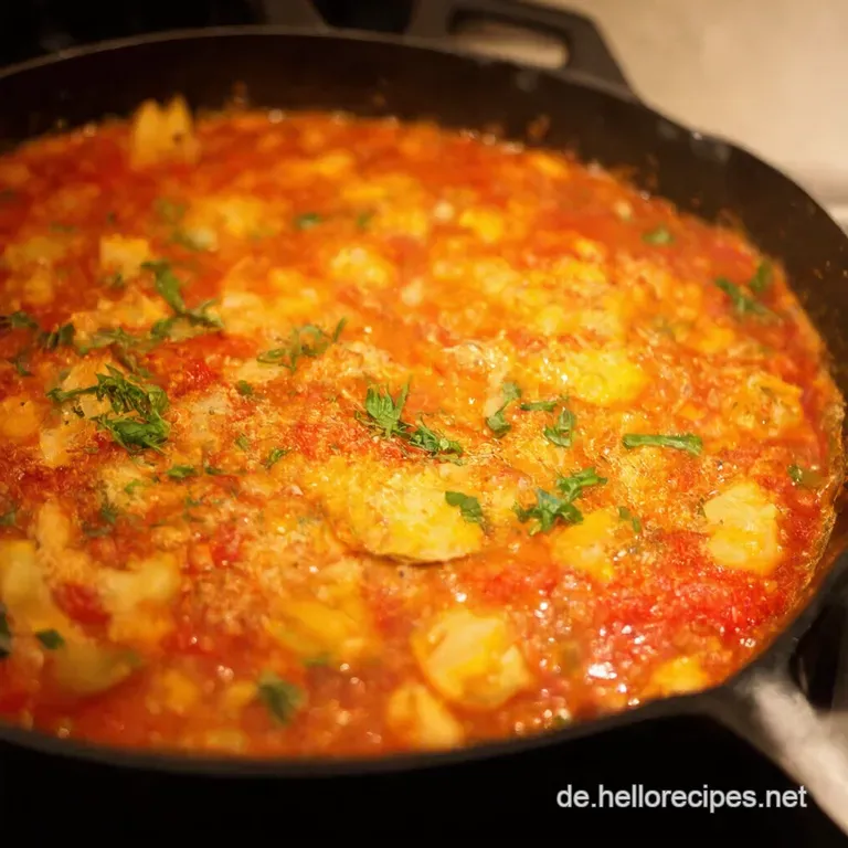 Sonnenverwöhnte Mediterrane Gemüsepfanne presentation