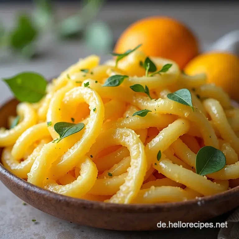 Lemon Peach Oil Würzöl Mein Geheimnis für frische Salate und Gegrilltes