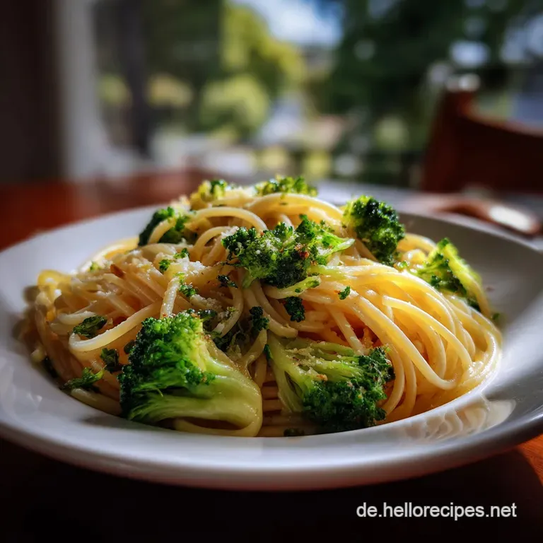 Spaghetti Mit Brokkoli Einfach Schnell Super: In 25 Min Kochen