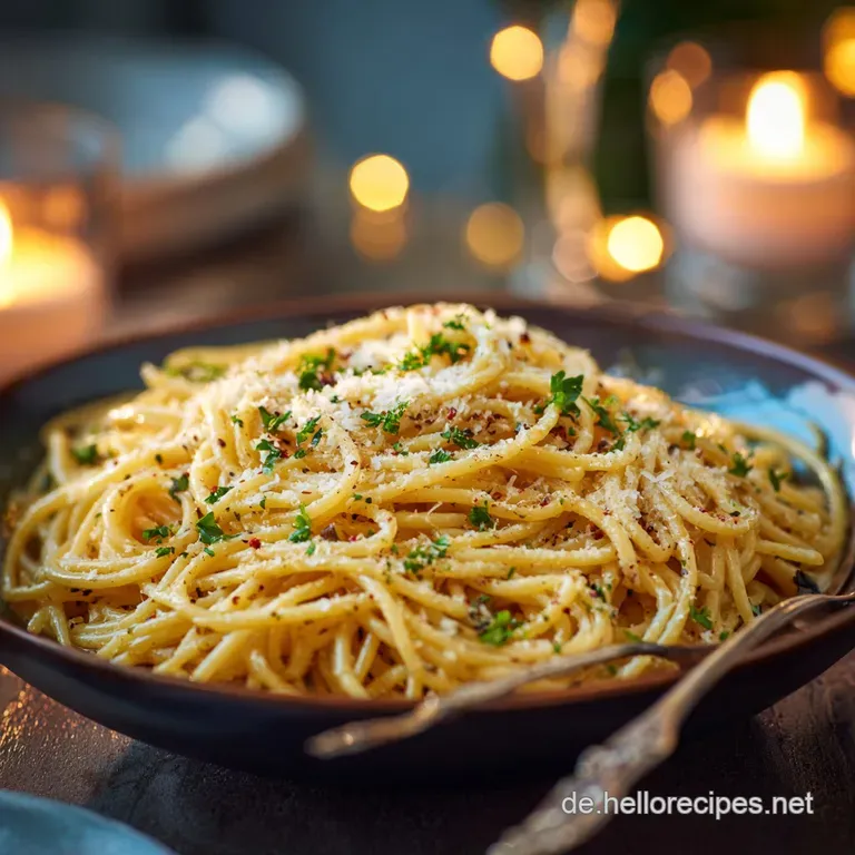 Spaghetti Aglio Olio E Parmigiano Die Umamibombe F&uuml;r Eilige presentation