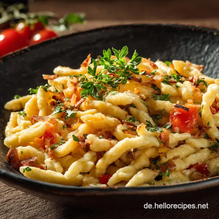 Sp&auml;tzle: Das Einfache Schw&auml;bische Rezept F&uuml;r Die Sp&auml;tzlepresse. presentation