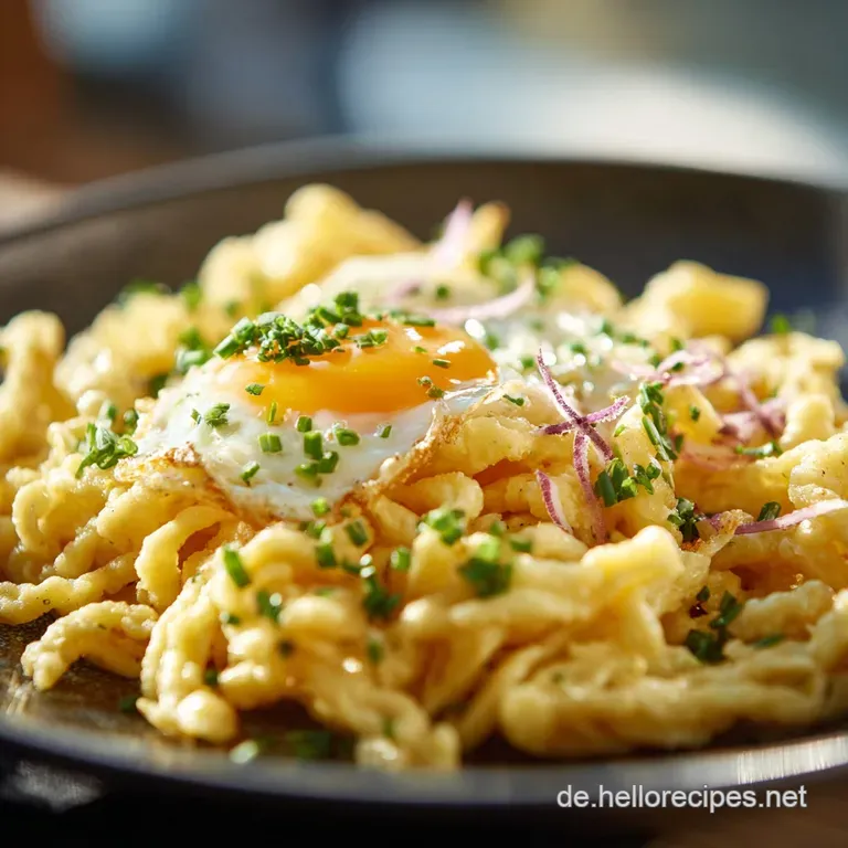 Sp&auml;tzle: Das einfache schw&auml;bische Rezept f&uuml;r die Sp&auml;tzlepresse.