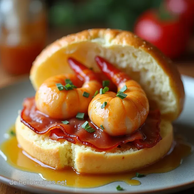 Herzhafte Bacon Onion Cheese Rolls with MohnHonigGuss Mein bestes Rezept