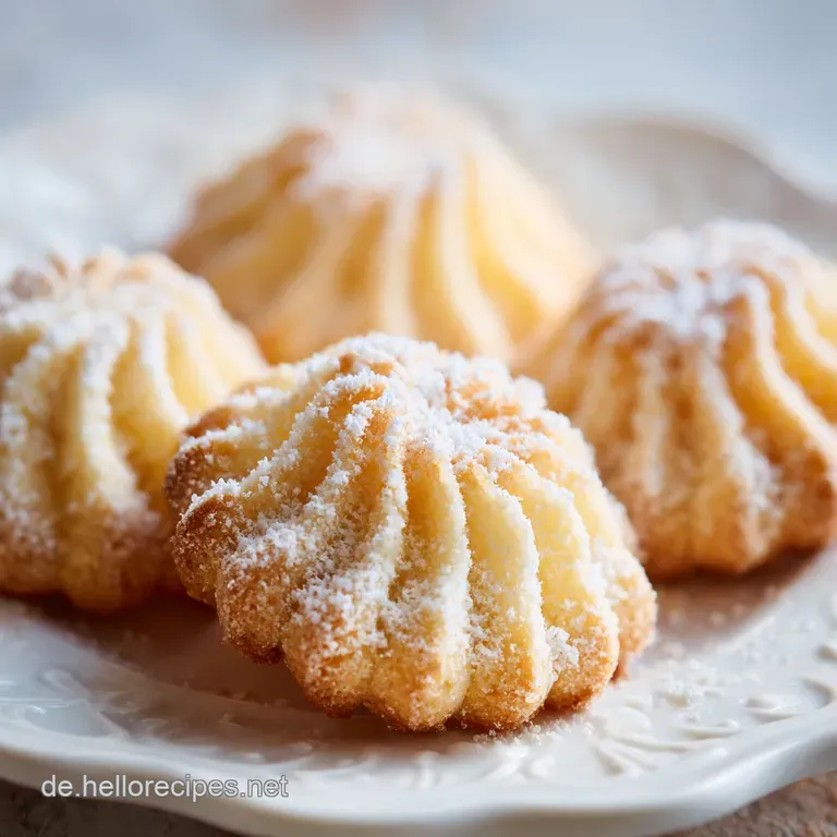 Spritzgeb&auml;ck Rezept f&uuml;r Spritzbeutel: M&uuml;rbe Textur