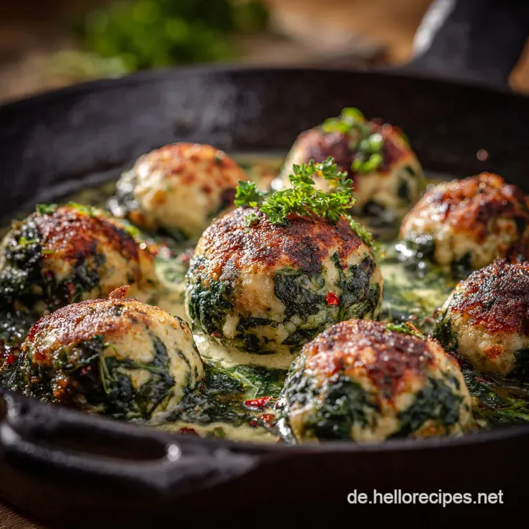 Spinatkn&ouml;del: S&uuml;dtiroler Klassiker mit Salbeibutter