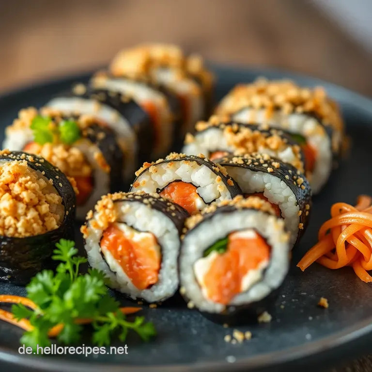 Sushi Frittiert - Knusprige Rollen für Feinschmecker presentation