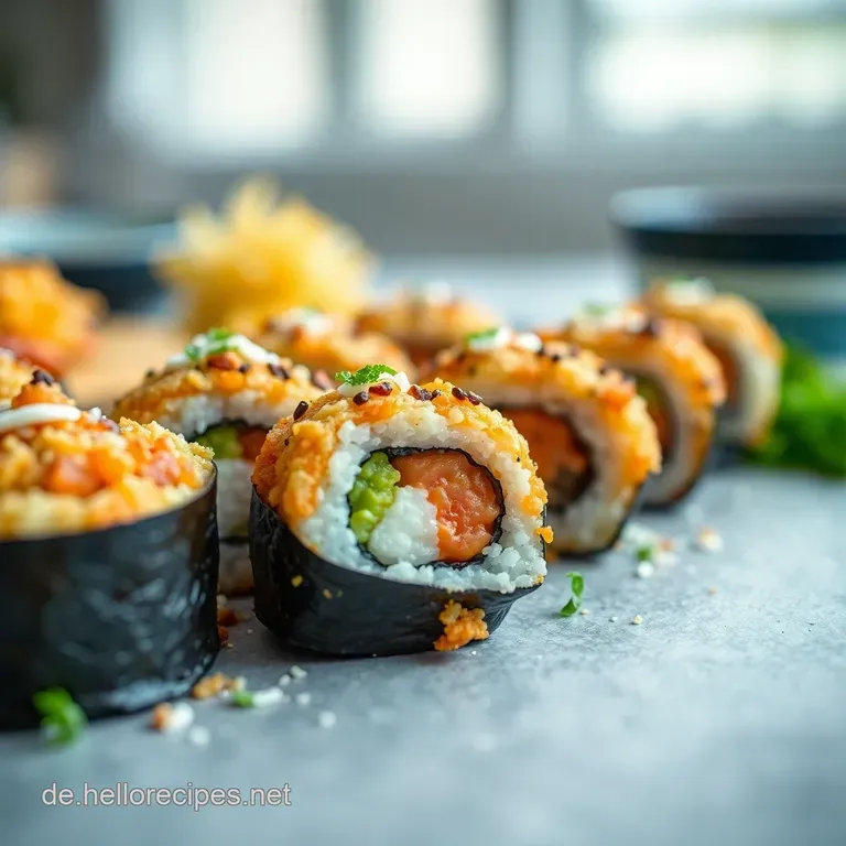 Sushi Frittiert: Knuspriger Genuss für Feinschmecker!