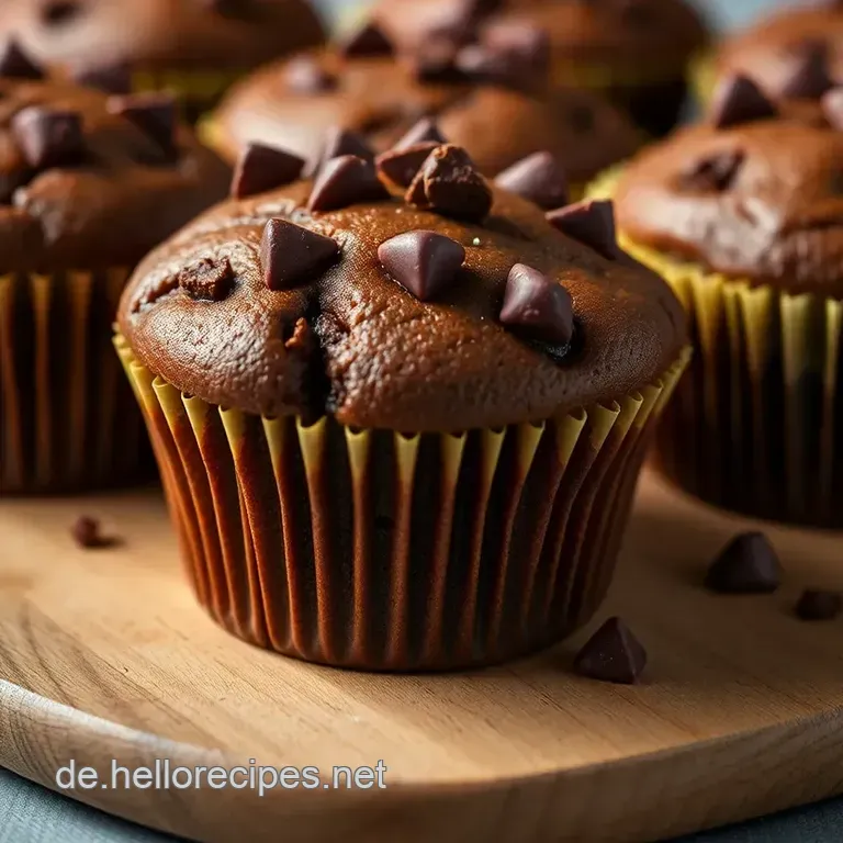 Süße Silikonträume – Schokoladenmuffins presentation