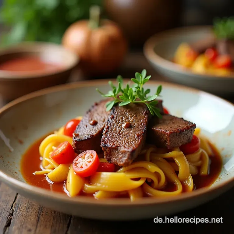 S&uuml;&szlig;saures Schmorbratengl&uuml;ck Aus Dem Crockpot presentation