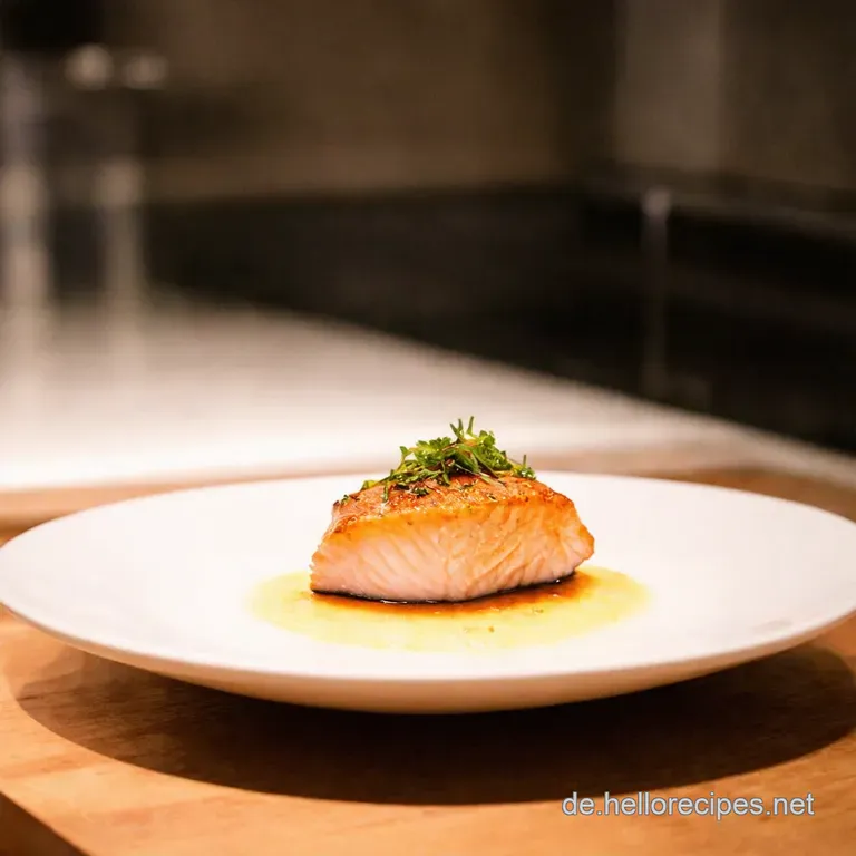 Thunfischfilet Auf Asiagem&uuml;se presentation